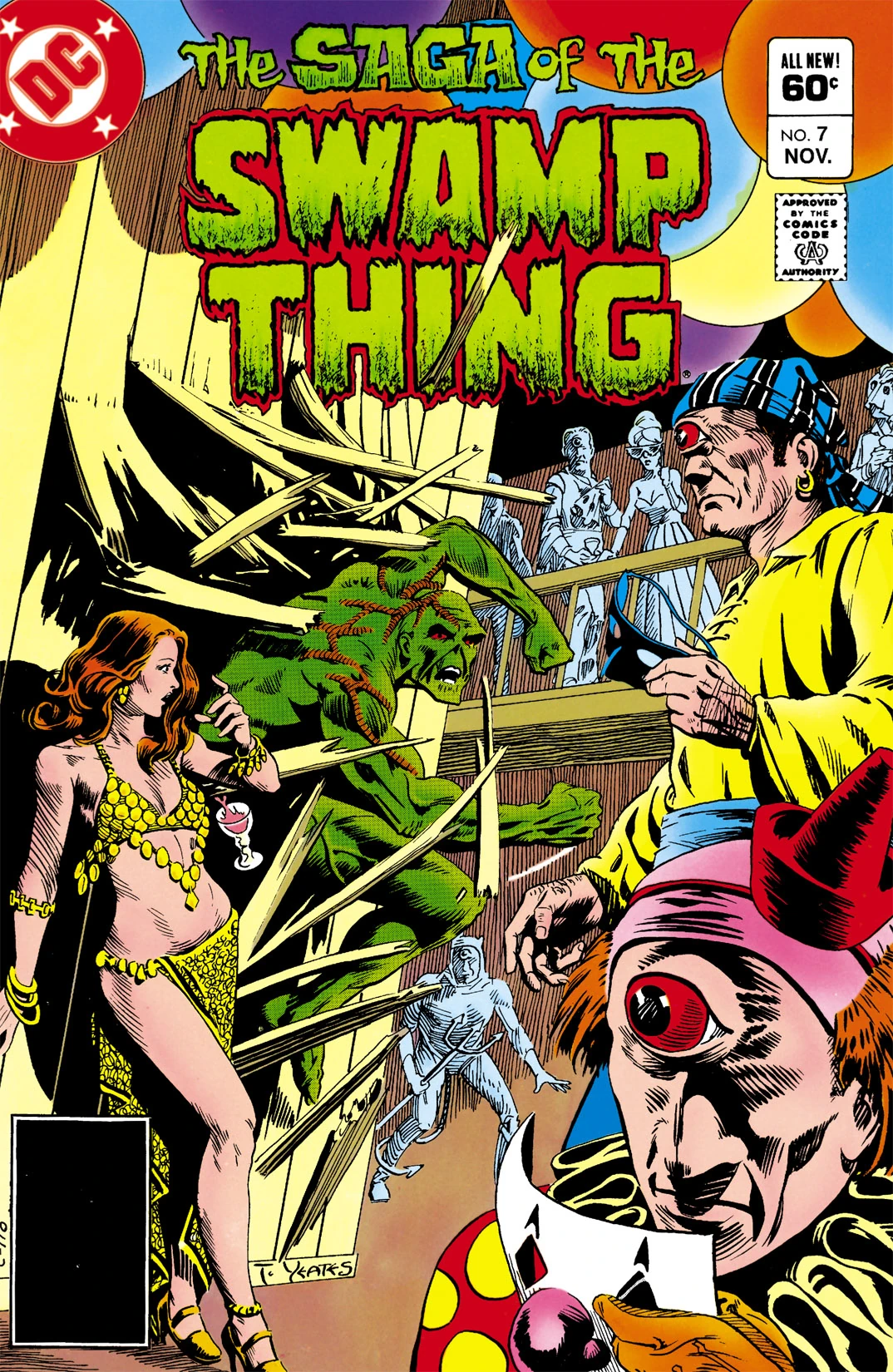 The Saga of the Swamp Thing #7 (DC, 1982 — Cover A) cover
